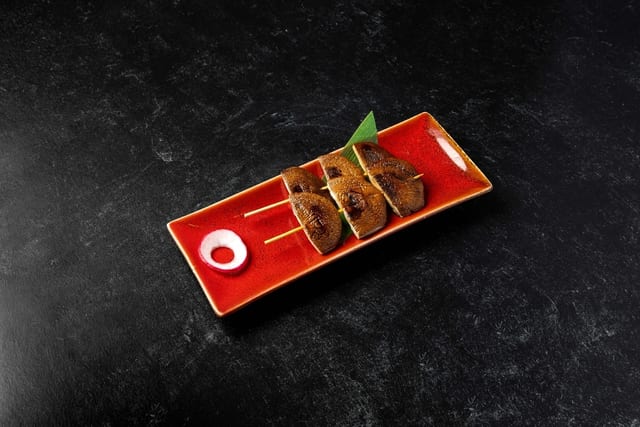 Shiitake Mushroom Skewers.