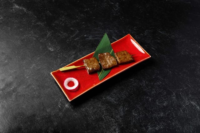 A5 Wagyu Skewer.
