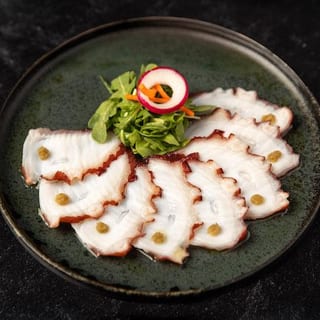 Octopus Sashimi with Yuzu