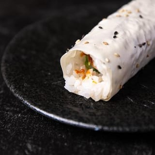 Spicy Miso Seabass Handroll
